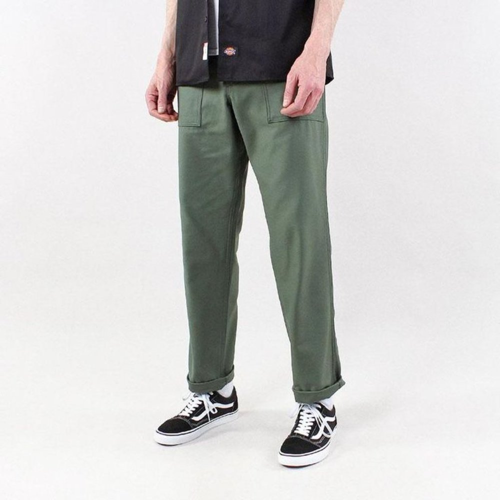 Stan Ray Taper Fatigues in Olive Sateen, Size 31 Waist